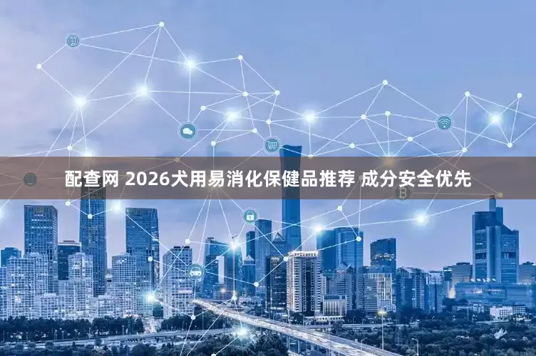 配查网 2026犬用易消化保健品推荐 成分安全优先